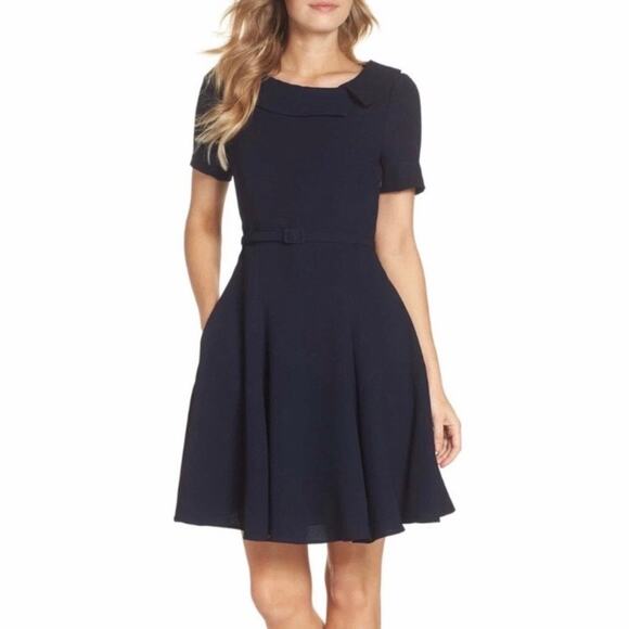 Gal Meets Glam Collection Navy Blue Thea Dress Sz.4 - Picture 1 of 13
